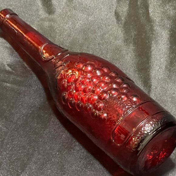 Vintage Red Wine Bottle Antique - Picture 5 of 11
